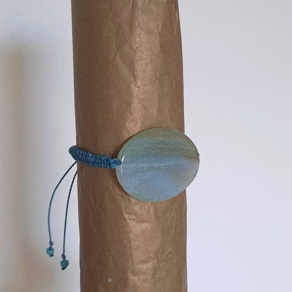 Aqua Terra Jasper Bracelet Handmade SOLD